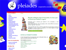 Tablet Screenshot of pleiadesociale.it